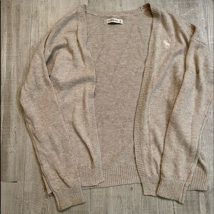 Abercrombie and ditch sweater jacket